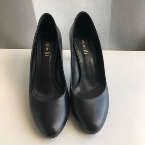 High heels black for woman